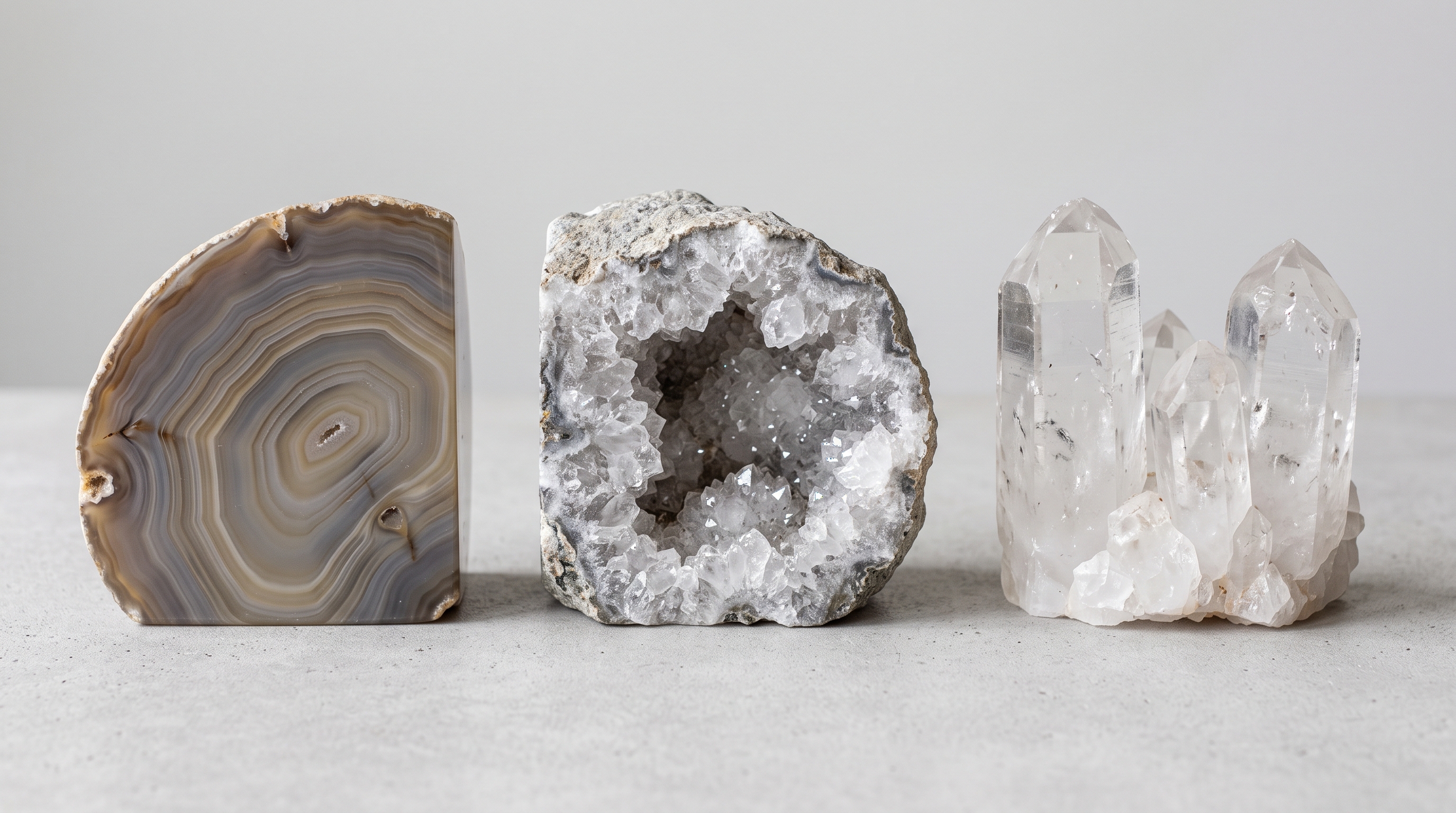 Agate vs Geode vs Quartz Bookends: What Is the Difference?