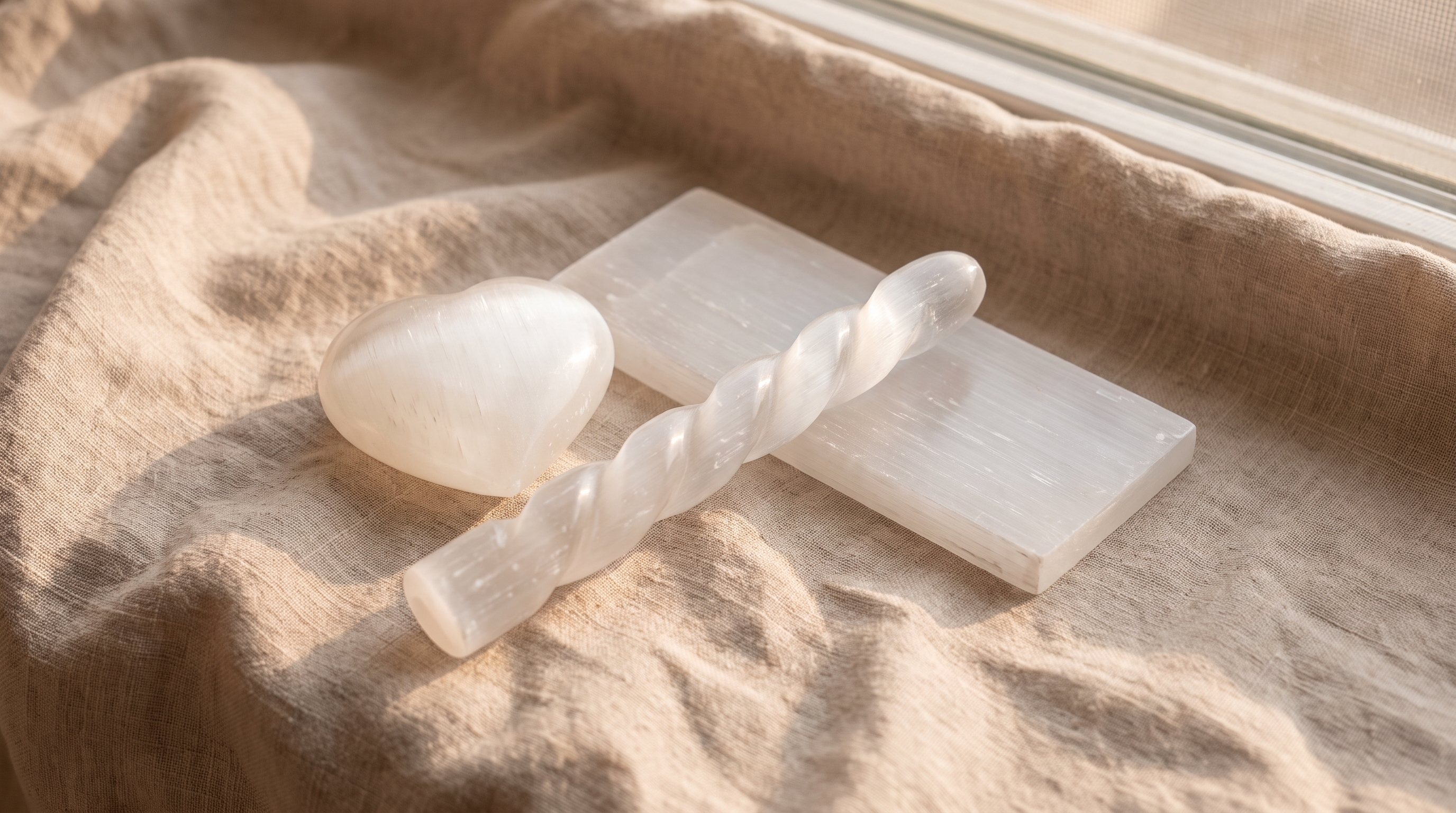 Is Your Selenite Real? Selenite vs Satin Spar and How to Tell If It's Genuine